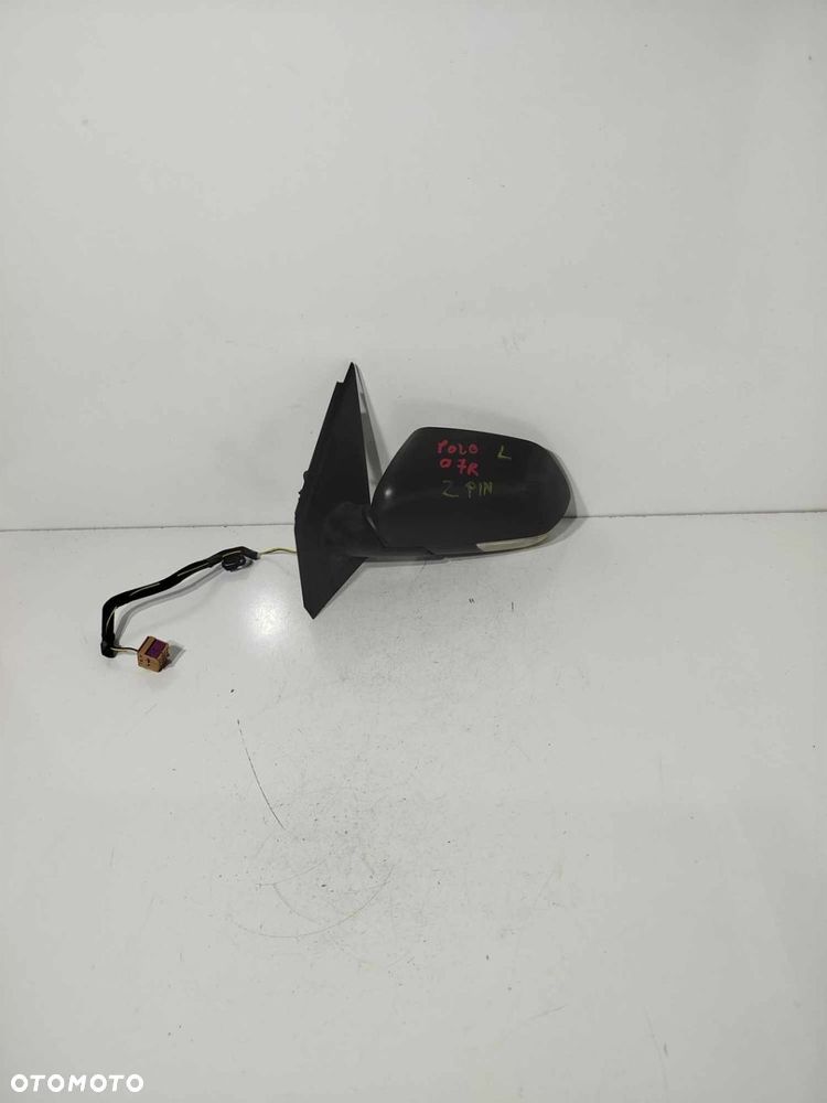 LUSTERKO DRZWI LEWE PRZÓD VW POLO IV 9N LIFT 06-09 2 PIN - 1