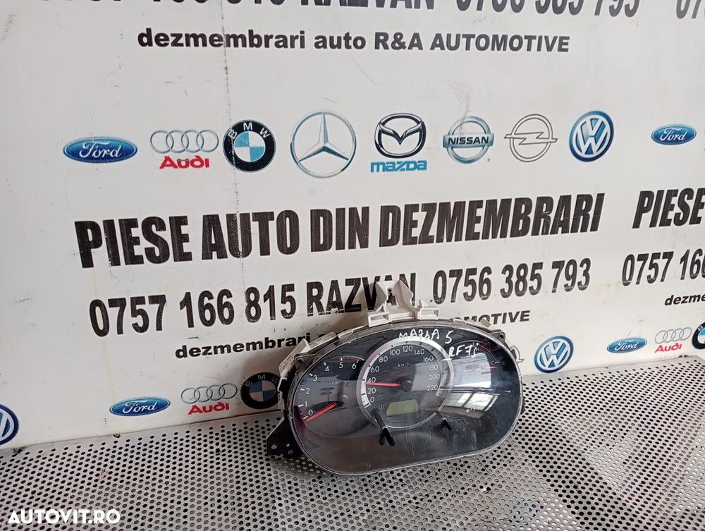 Ceasuri Bord Mazda 5 2.0 Diesel An 2005 -2006-2007-2008-2009-2010 Volan Stanga Dezmembrez Factura s - 2