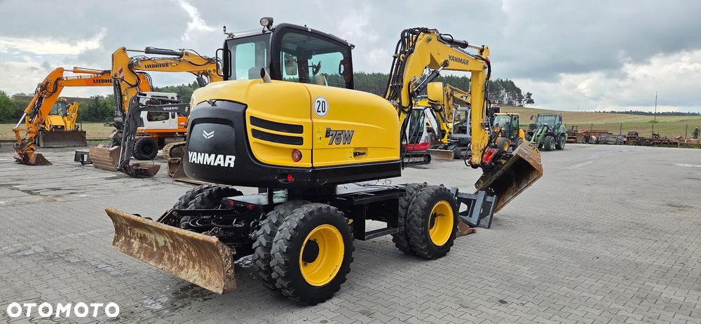 Terex <<Terex\Yanmar B75W, 2017 rok,2 łyżki+widły, 6100Mtg,z Niemiec!>>>> - 6