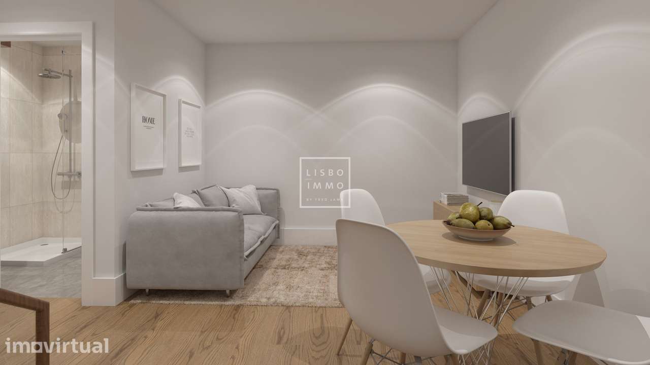 Apartamento T0, 41,18m2, completamente reformado, centro histórico, Po - Grande imagem: 5/16