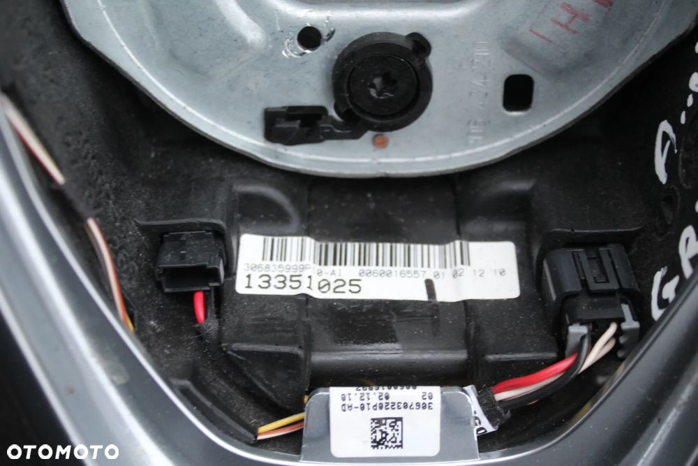 KIEROWNICA SKÓRZANA GRZANA STEROWANIE OPEL ZAFIRA C MOKKA MERIVA B ASTRA J 13351025 - 21