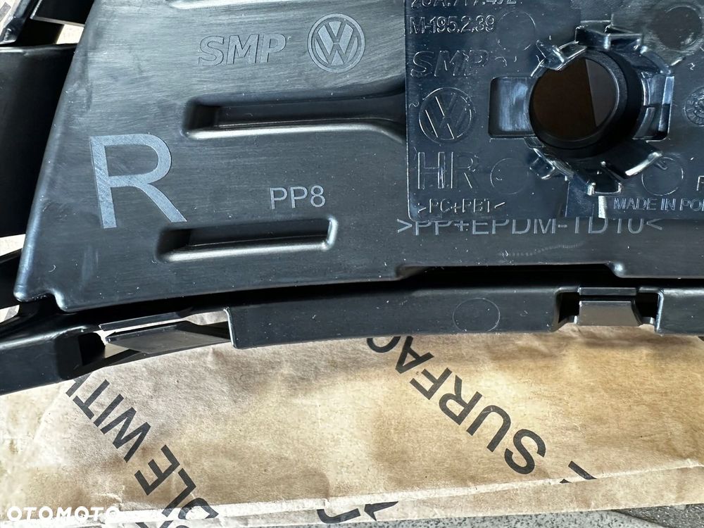KRATKA ZDERZAKA ODBLASK PRAWY TYŁ VW T-ROC 2GA807246C - 5