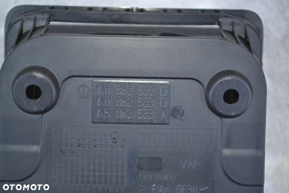 VW GOLF V JETTA UCHWYT KUBKA TYŁ TYLNY CUPHOLDER BEŻOWY 1K0862533D - 3
