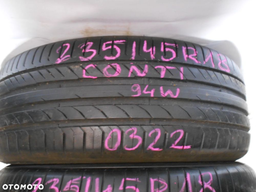 OPONY 235/45R18 CONTINENTAL CONTI SPORT CONTACT 5 DOT 5022 7MM - 2