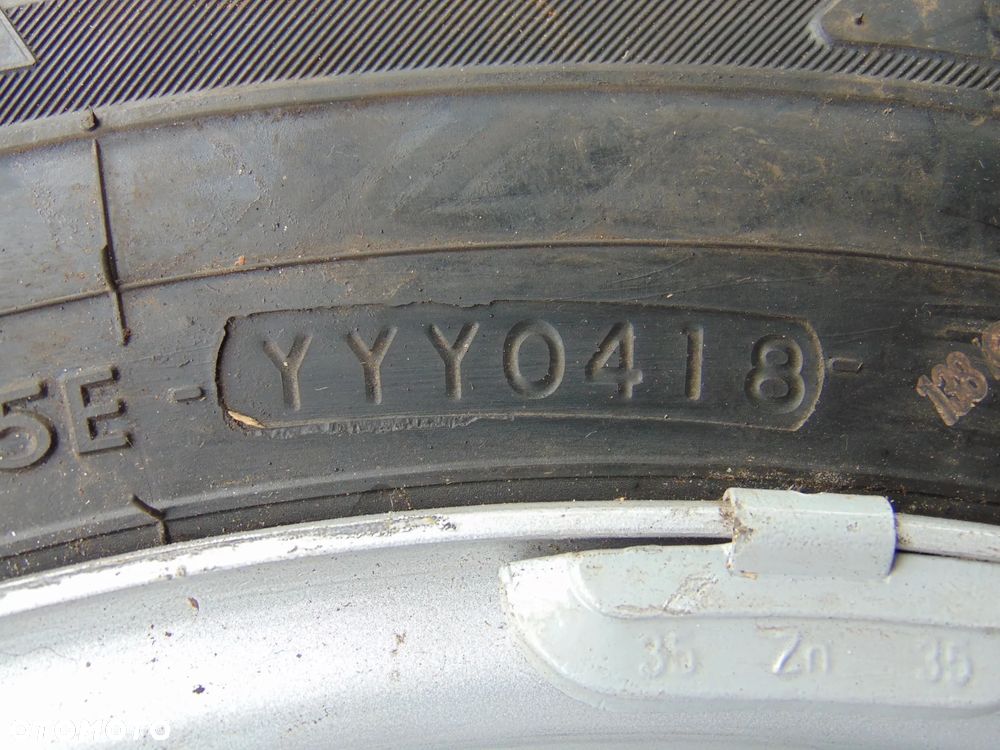 Koło zapasowe opona felga 205/75R16C 205/75 R16C 5801622004 6.5Jx16H2 ET68 Iveco Daily IV 14-22r - 15