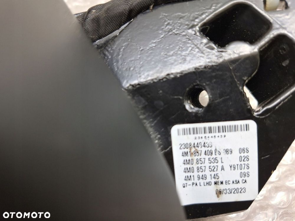 LUSTERKO AUDI Q7 SQ7 4M0 4M1 STELAŻ LEWE PRZÓD 15 PIN KAMERA 4M1857409BS OE - 4