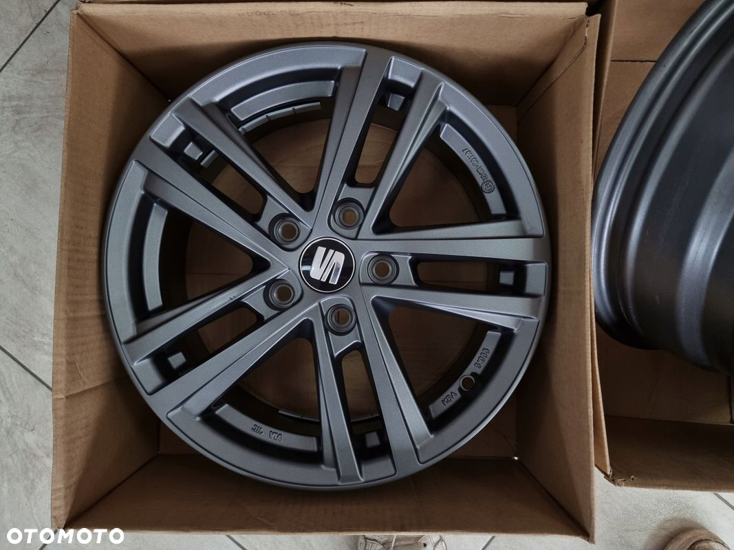 Grafitowe Felgi Seat Leon Ateca Vw T-Roc Skoda Karoq Octavia 16 Cali - 4