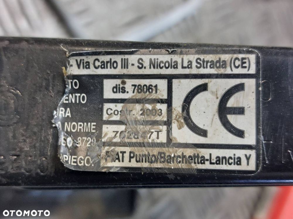 ORGANIZER WKŁAD BAGAŻNIKA + ZAPAS 4x98 5Jx13 155/80R13 FIAT PANDA II - 14