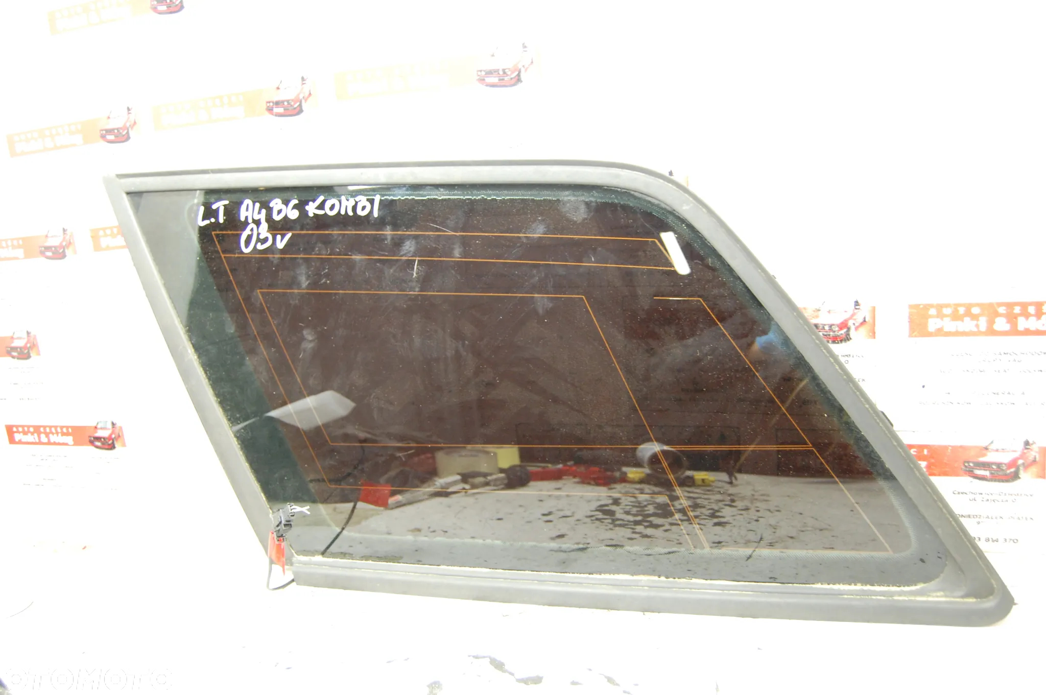 SZYBA KAROSERYJNA LEWY LUB PRAWY TYŁ TYLNA AUDI A4 B6 KOMBI 2001R./ 2003R./ 2004R. - 4
