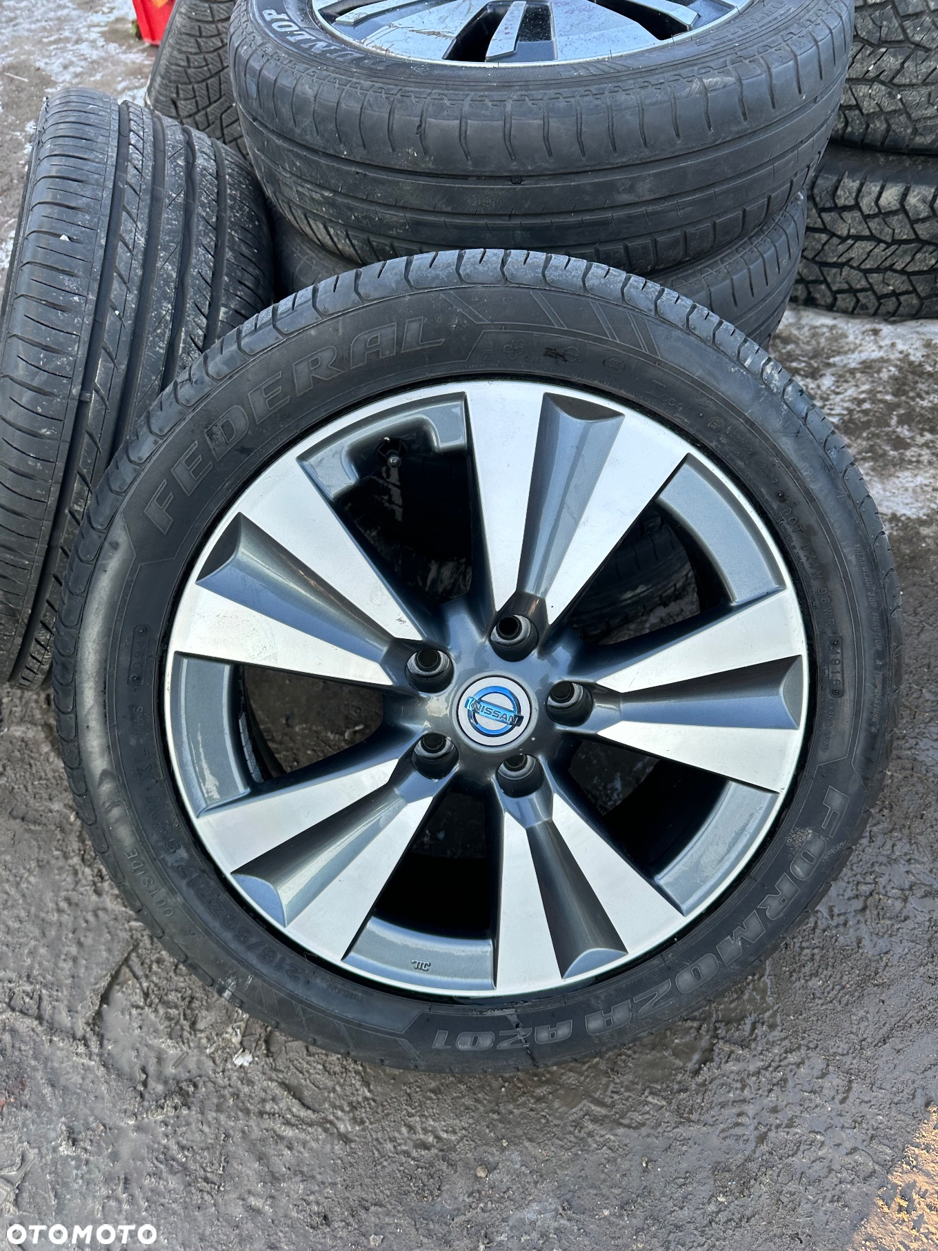 Koła Alufelgi Nissan 5x114.3 R17 ET45 Komplet. - 3