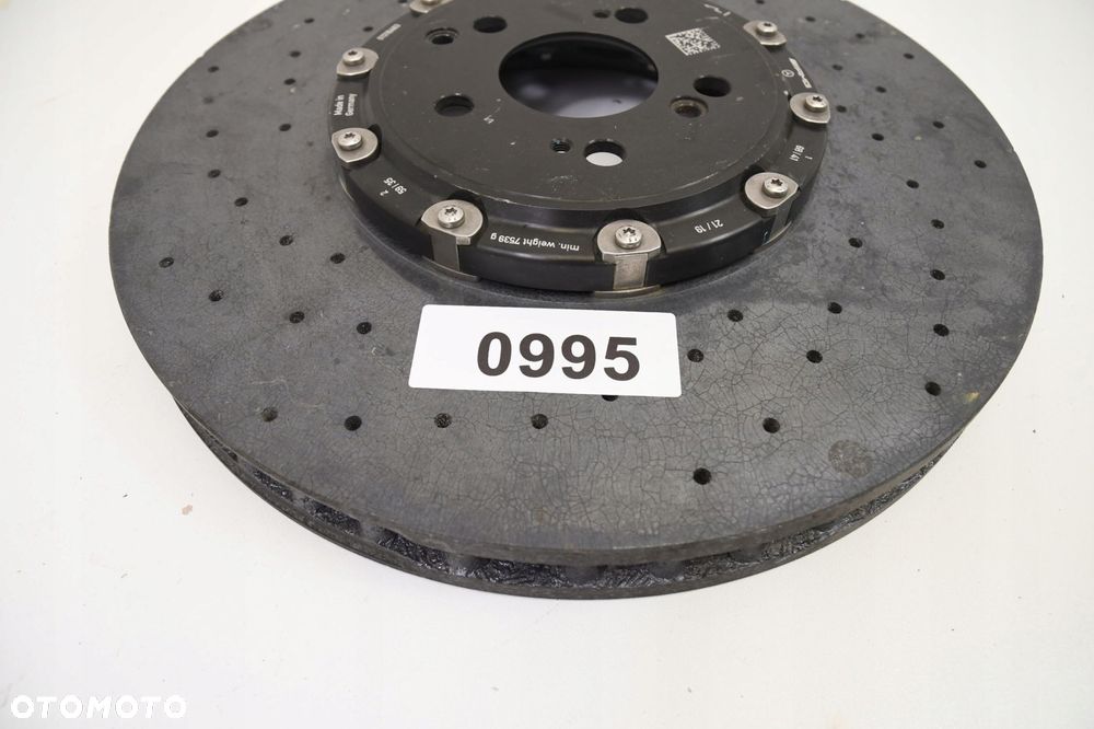 MERCEDES TARCZA HAMULCOWA CERAMICZNA LEWA A2314211512 - 3