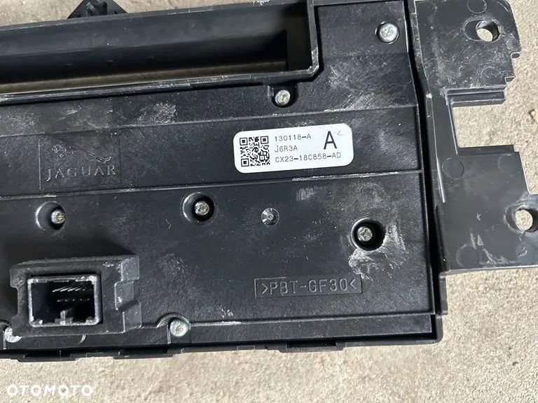 Panel klimatyzacji Jaguar XF X250 2.2 D CX23-18C858-AD - 4