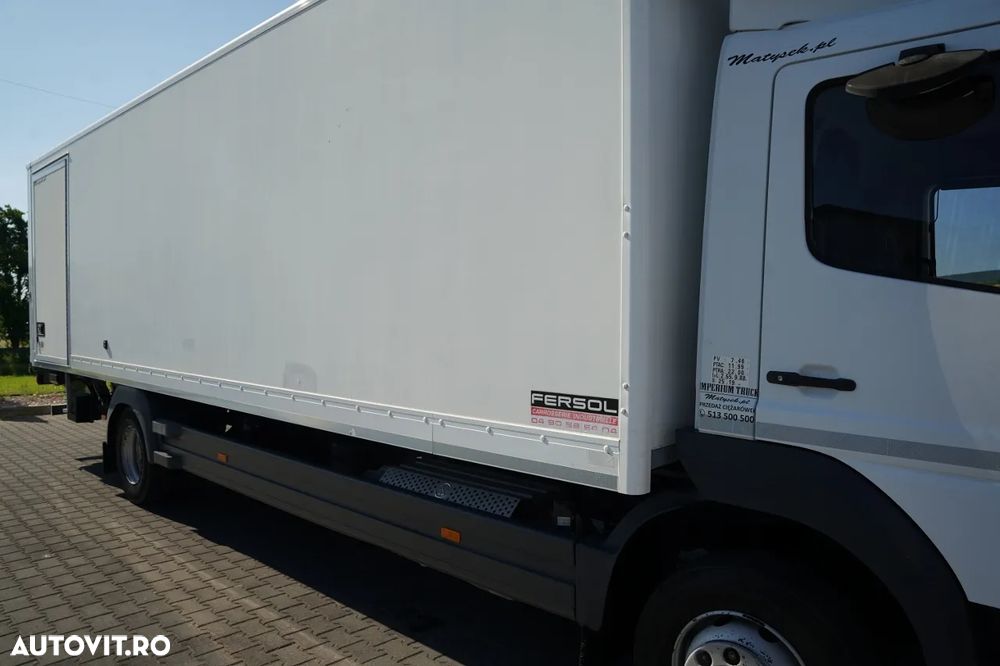 Mercedes-Benz ATEGO 1221 / 4X2 / CONTAINER / DHOLLANDIA LIFT - 1.500 KG / AUTOMAT / EURO 6 - 16