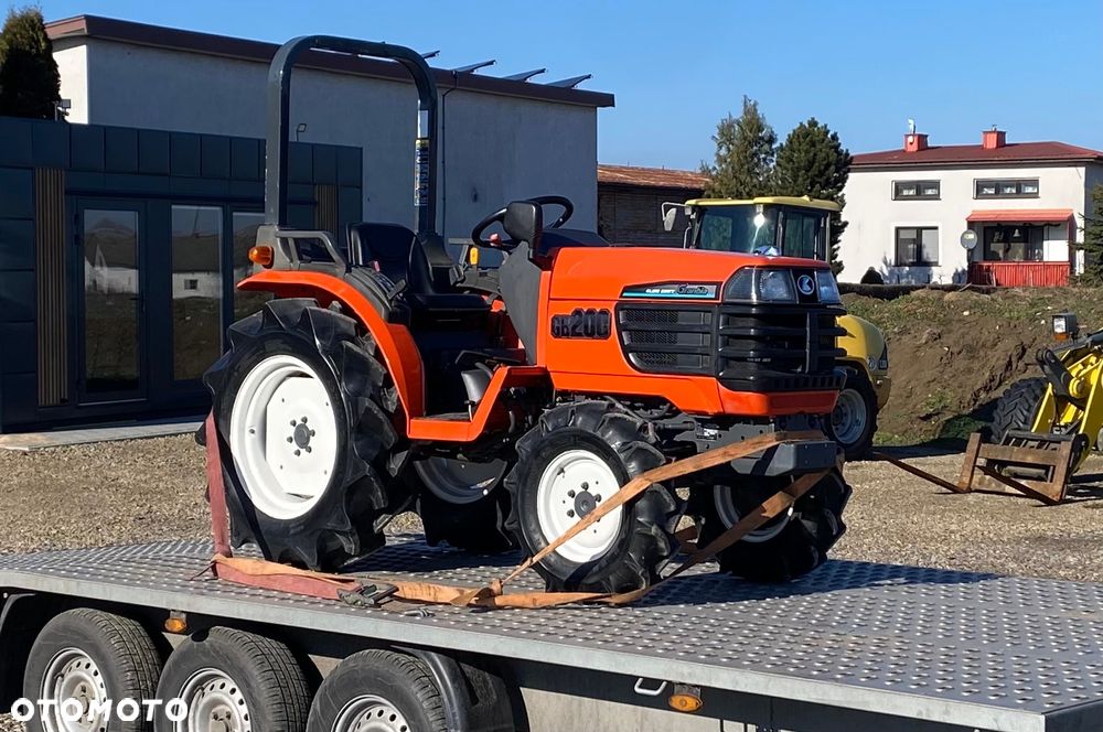 Mitsubishi MTM 250 Mini traktor Ciągnik Traktorek 4x4 Wspomaganie kierownicy - 1