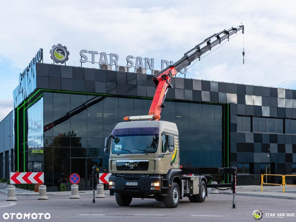 MAN TGA 18.440 4x4 PALFINGER PK 29002 HDS Żuraw Wciągarka