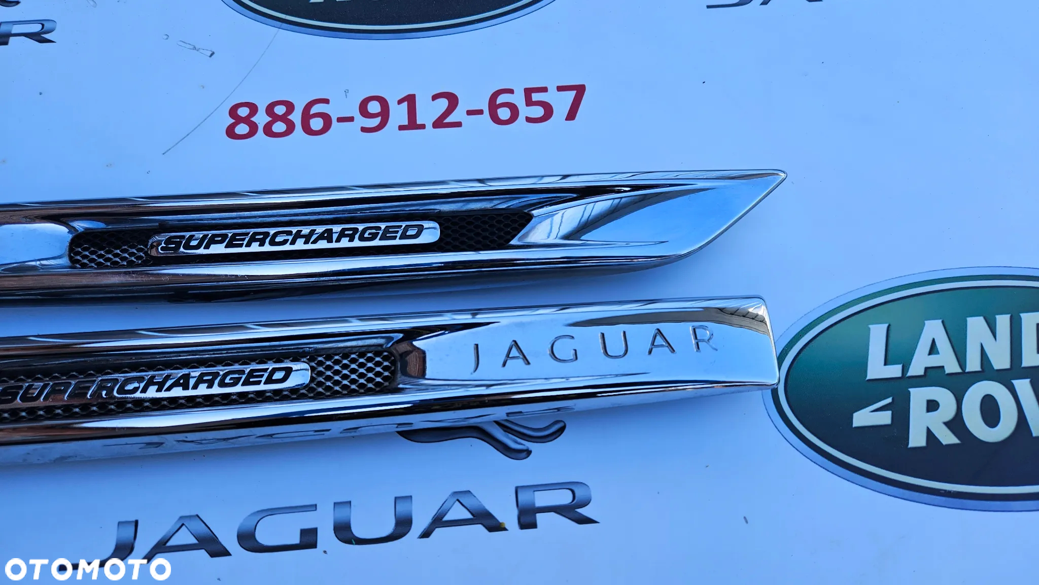Jaguar XJ 351 Listwa Nakładka Listewka błotnika prawego lub lewego supercharged - 4