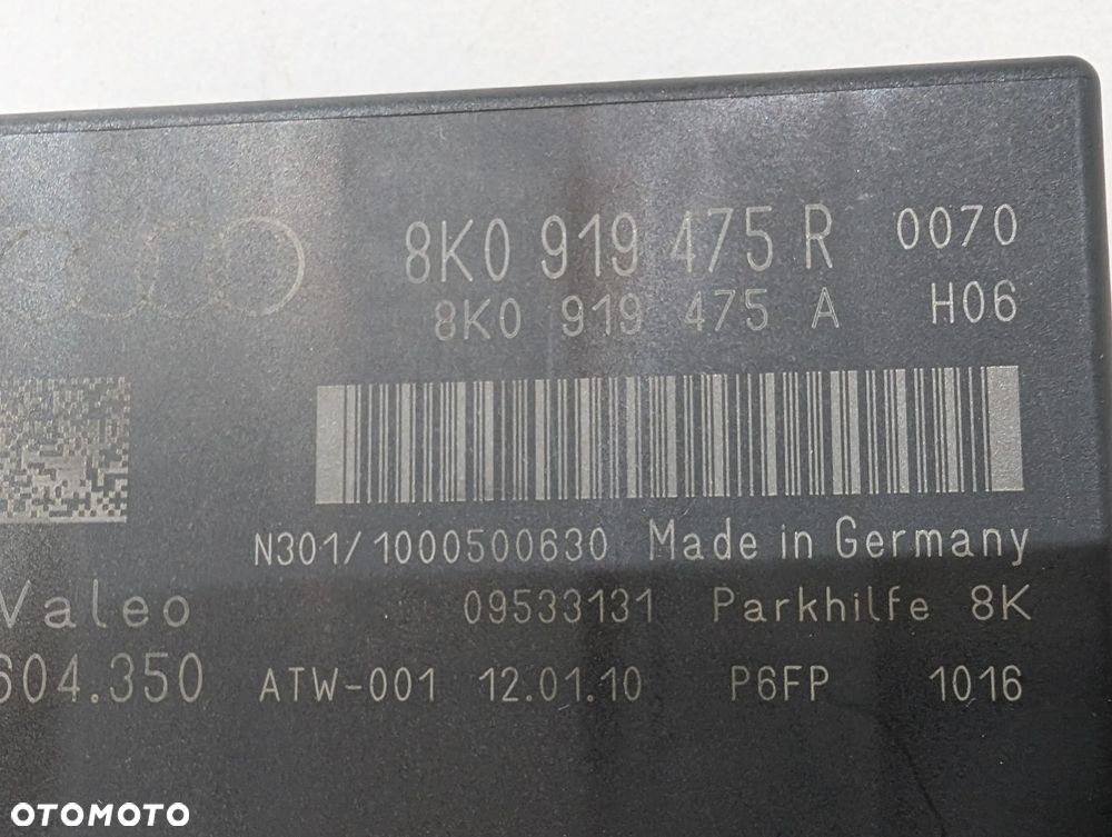 AUDI A4 B8 MODUŁ STEROWNIK PARKOWANIA PDC 8K0919475R - 5