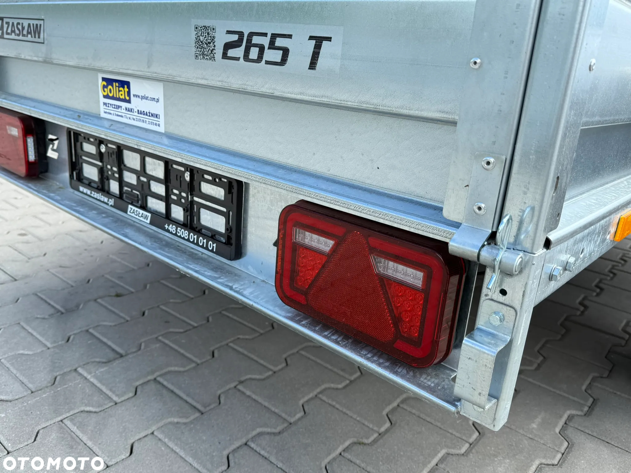 Zaslaw 265T przyczepa dwuosiowa dwuosiówka PRZYCZEPKA Andrychów - 3