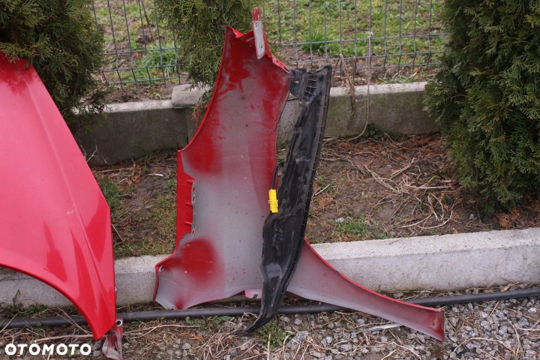 Przód Kompletny Maska Zderzak Błotnik Peugeot 207 - 14