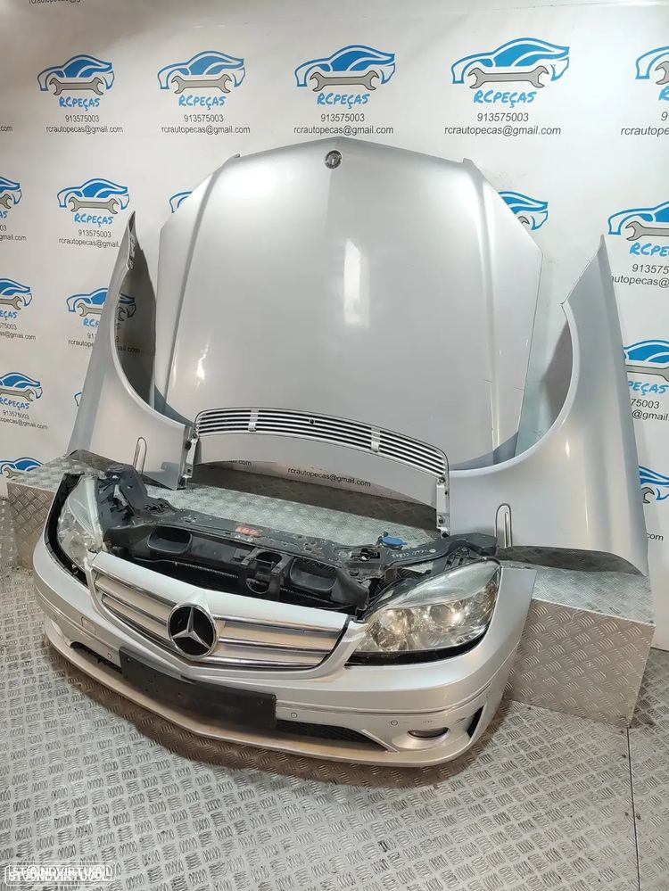 Frente Completa Mercedes Benz - Class CLC | CL | 203 - Parachoques | Parachoque | Grelha | Grelhas | Otica | Oticas | Guarda Lamas | Lama | Capo | Capot | Reforço | Fibra | Radiador | Ventilador | Radiadores | Para-choques | Original | W203 - 24
