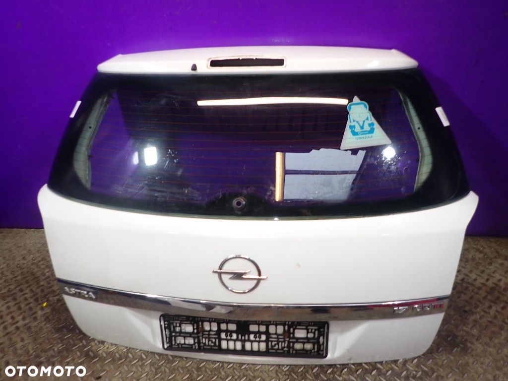 OPEL ASTRA H III KLAPA TYLNA  Y474 - 1
