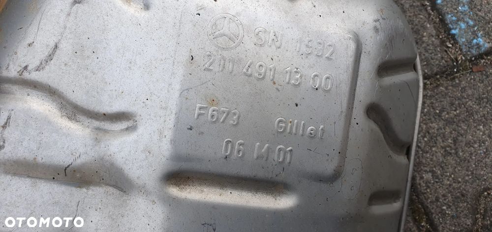 Mercedes E W211 3.0 CDI tłumik wydech 2114911300 - 2