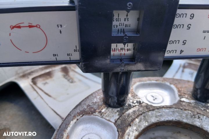 Janta aliaj cu anvelopa 16 4F0071496G 7JX16H2 ET42 205/55 R16 4F00714 - 5