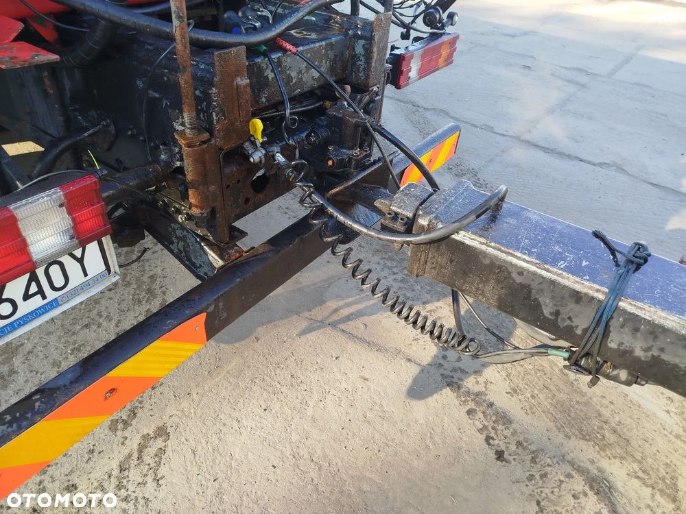 Renders Przyczepa burtowa tandem 7 m budowlanka górny sprzęg - 14