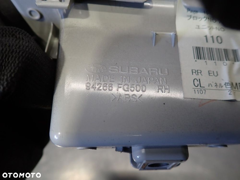 PANEL STEROWANIA SZYB PRAWY TYŁ SUBARU IMPREZA GH 1.5 94266FG500 - 5