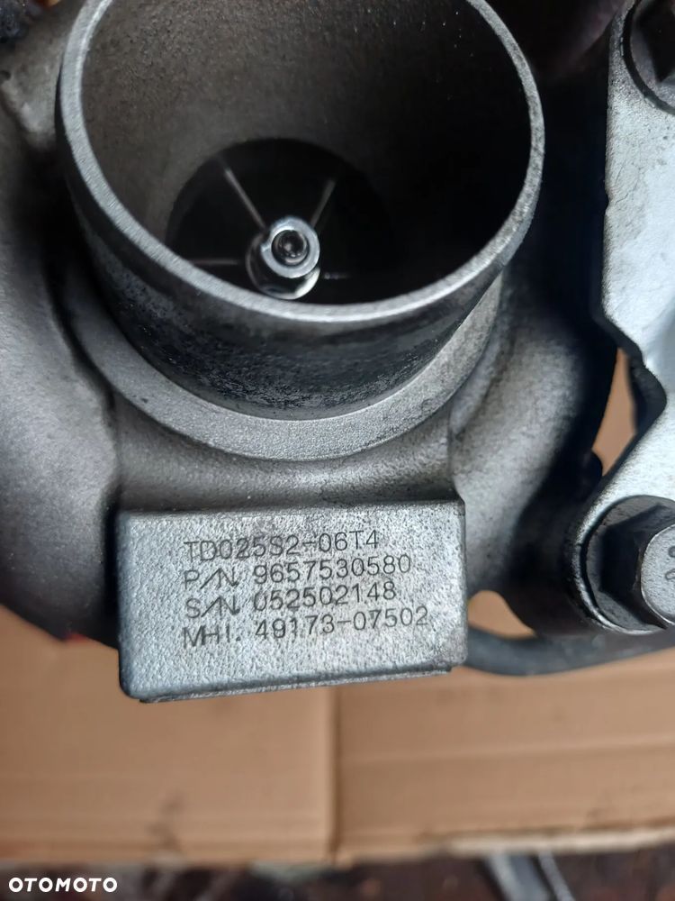 turbosprężarka TD025S2-06T4 Turbina Ford Focus MK2 4d chb 2003 1.6 Tdci - 2