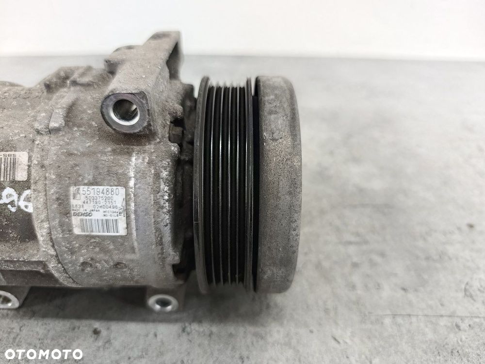 SPRĘŻARKA KLIMATYZACJI FIAT GRANDE PUNTO 5D3375200 447190-2151 DENSO 1.4 8V - 2