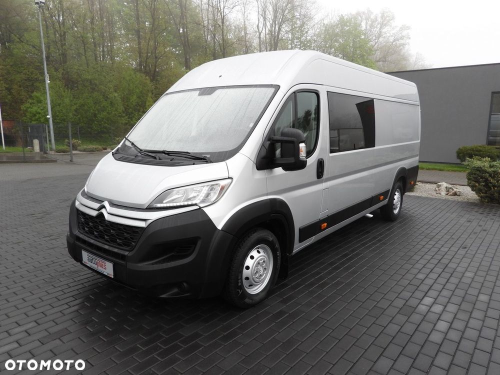 Citroën JUMPER  FURGON BRYGADÓWKA  7 MIEJSC TEMPOMAT LEDY KLIMATYZACJA  165KM - 7