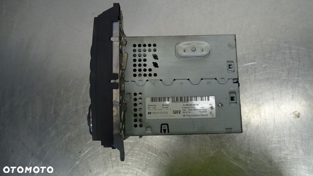 RADIO MERCEDES W169 A1698209989 - 6