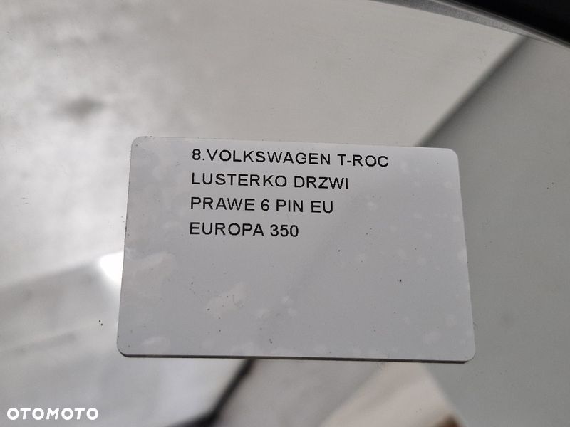 volkswagen t-roc lusterko drzwi prawe 6 pin eu - 7