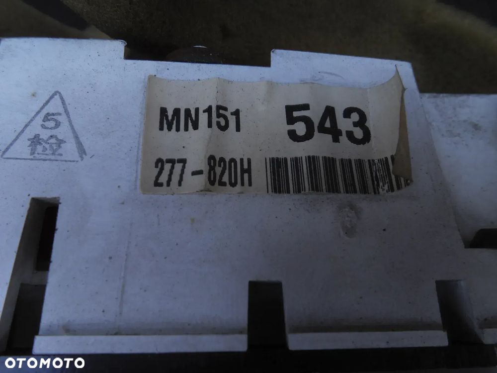 MITSUBISHI LANCER VII MN151543 277-820H LICZNIK ZEGARY PRĘDKOŚCIOMIERZ - 3