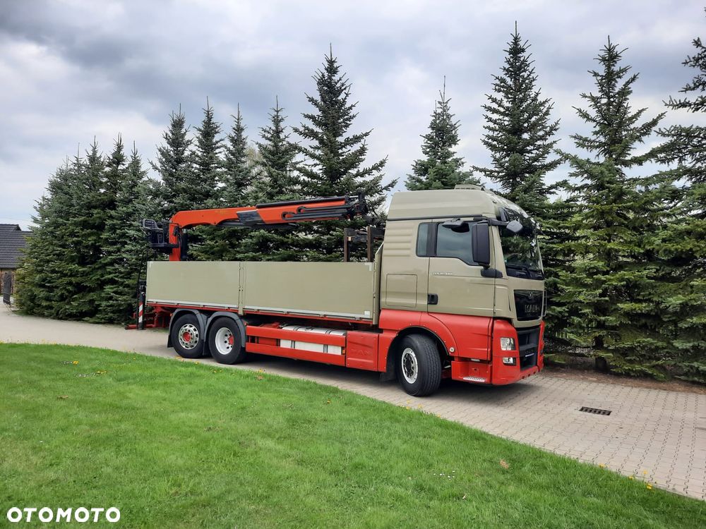 MAN TGX 26.480 z HDS Palfinger PK 18001L / 3-oś skrętna - 12