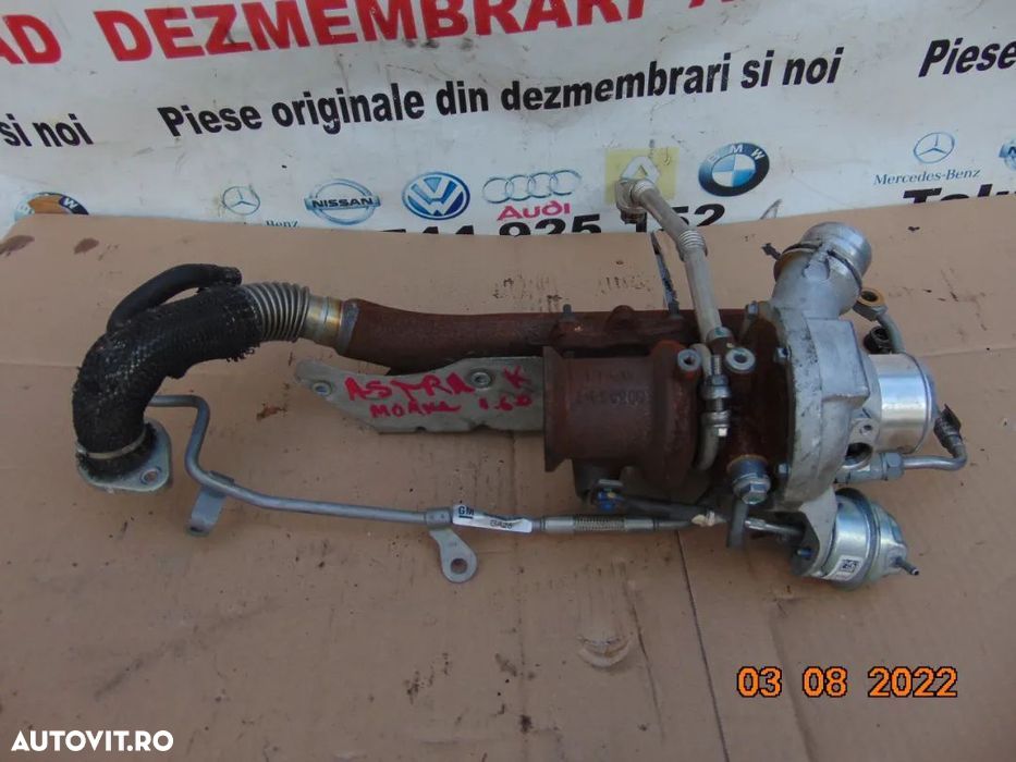 Turbina Opel Mokka 1.6cdti Astra K Mokka X Zafira C Insignia 1.6cdti - 3