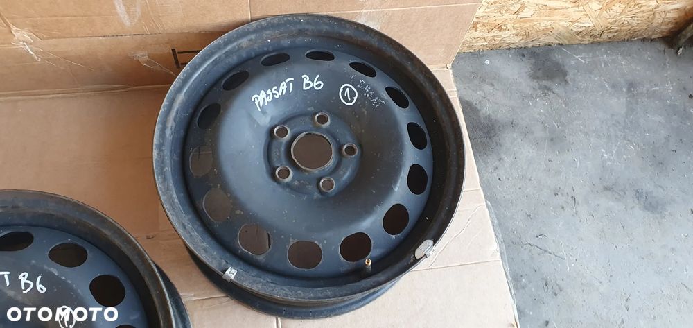 Felgi stalowe koła VW 5x112 6.5J ET50 16" R16 VW Passat B6 1K0601027A - 5