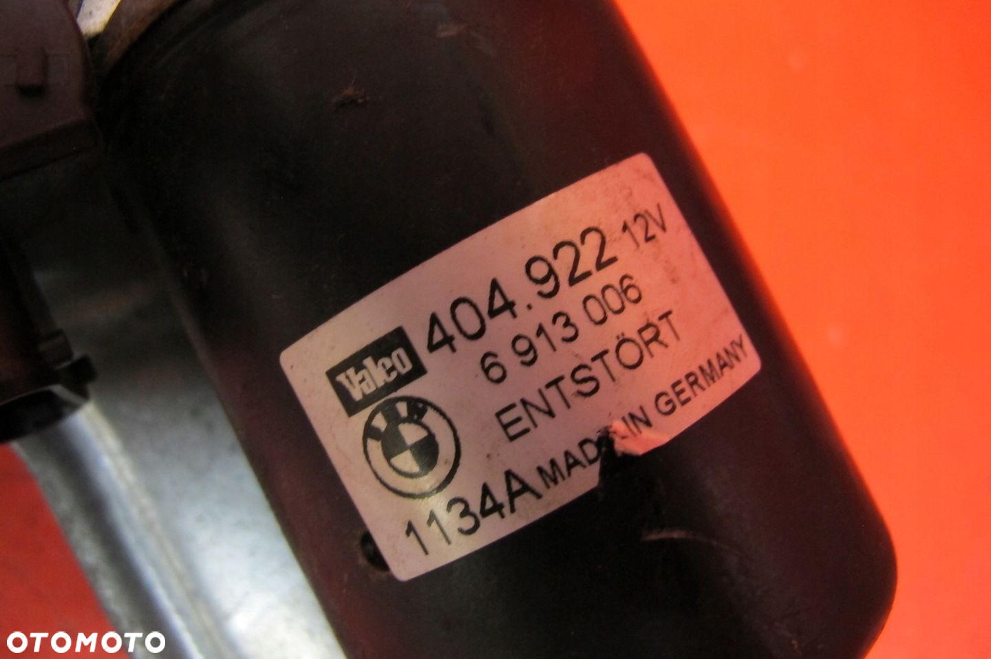 BMW X5 E53 LCI MECHANIZM SILNICZEK WYCIERACZEK PRZÓD EUROPA 7111535 - 4