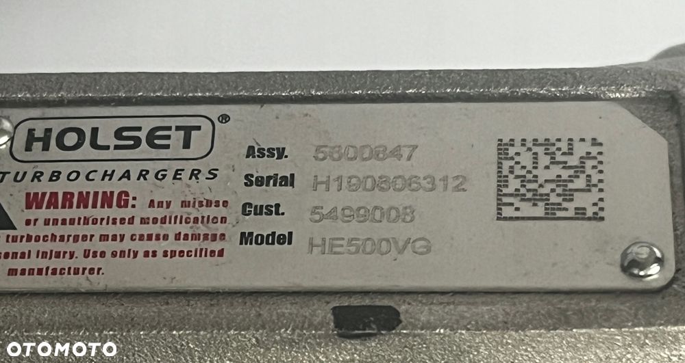 nowa turbosprężarka scania 5600847 5499008 he500vg + rabat 2000zł opis - 4