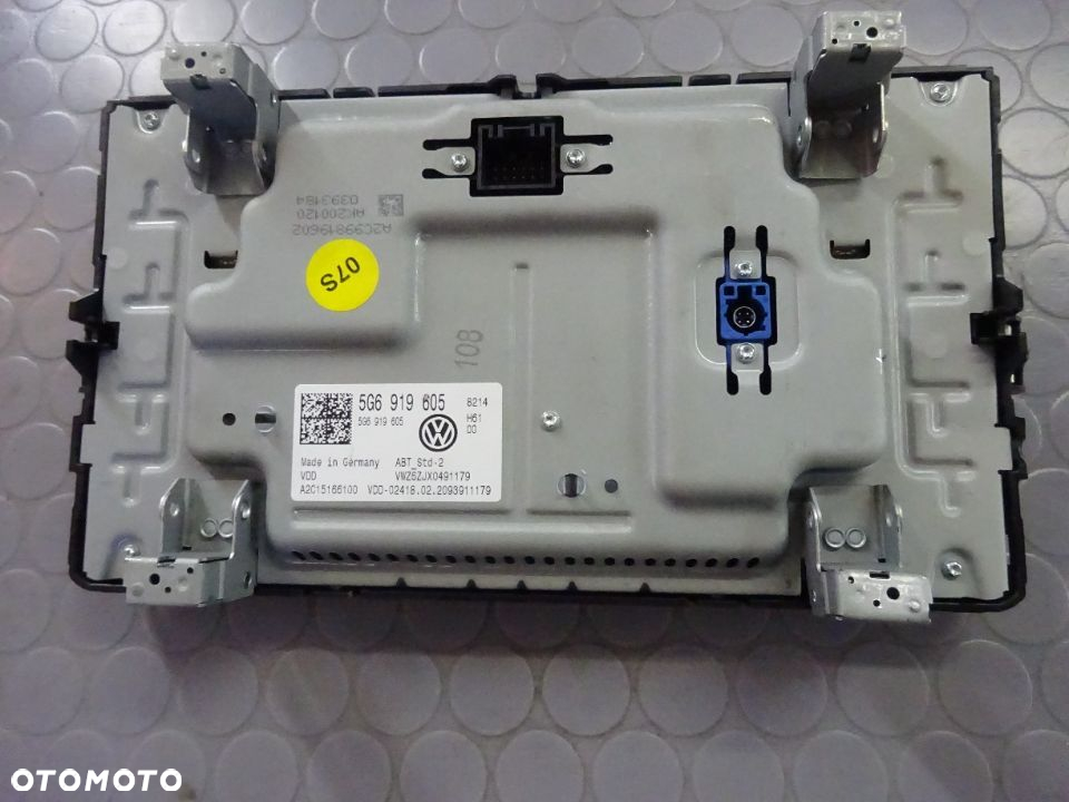 5G6919605  3G5035832 radio wyswietlacz multimedia VW Passat B8 czesci - 8