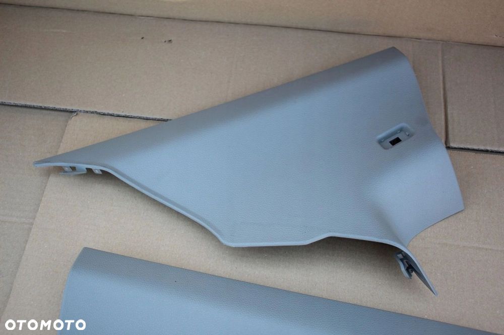 Osłona słupka C BMW e82 coupe PRAWA LEWA szara komplet - 2