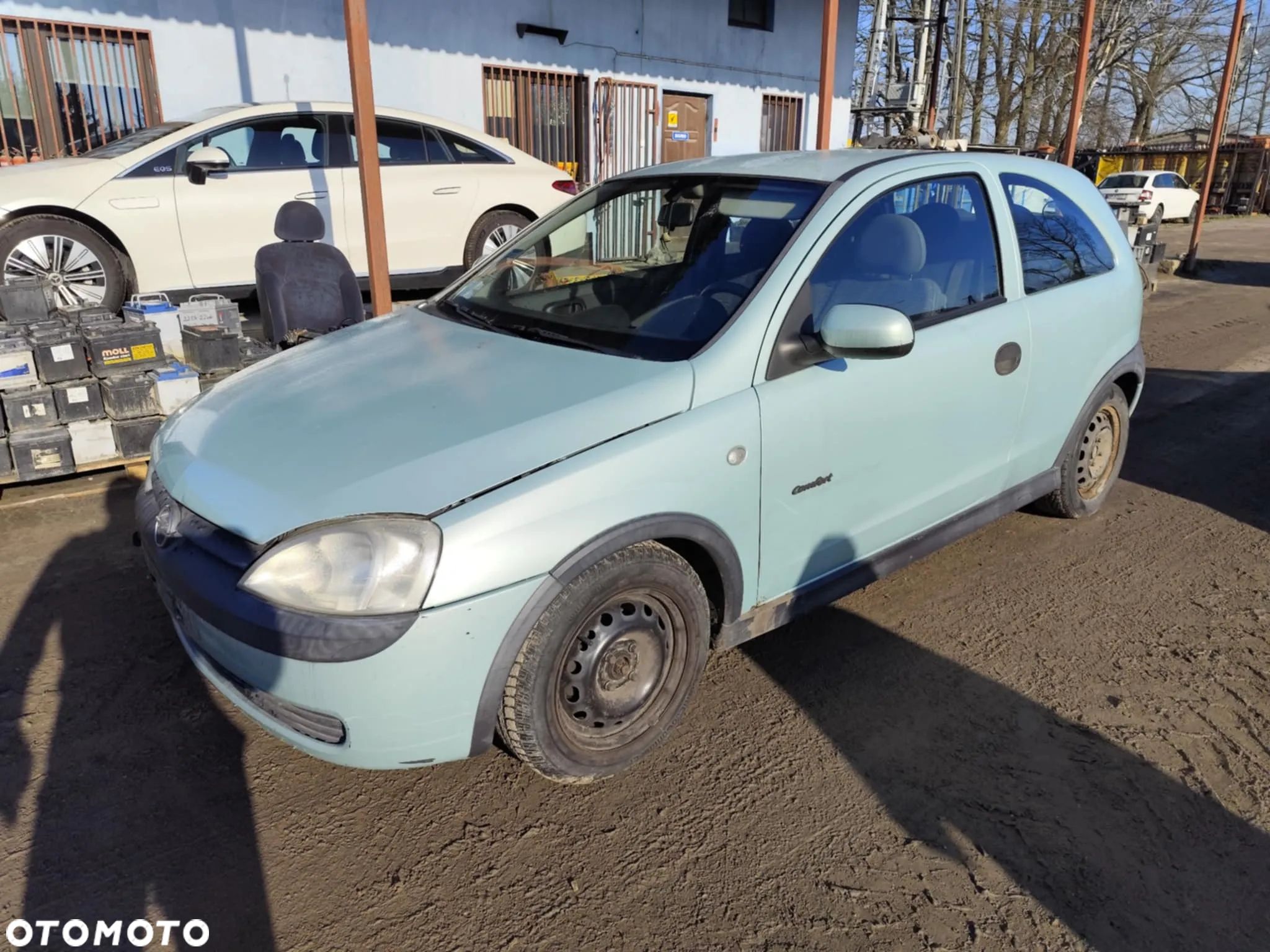 opel corsa c 1.0 z10xe silnik skrzynia sanki belka przód tył wahacz zacisk zwrotnica maglownica - 1