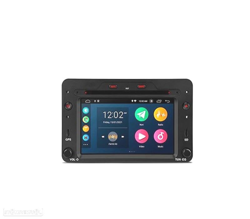 AUTO RÁDIO GPS ANDROID 12 PARA ALFA ROMEO 159 BRERA SPIDER 05-11 - 1