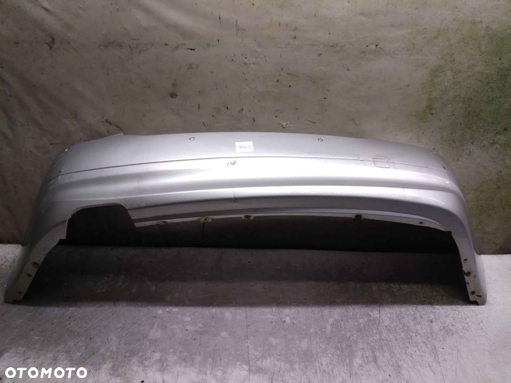 ^ ZDERZAK TYŁ TYLNY BMW E90 SERIA 3 SEDAN TITAN SILBER PDC CZUJNIKI - 1