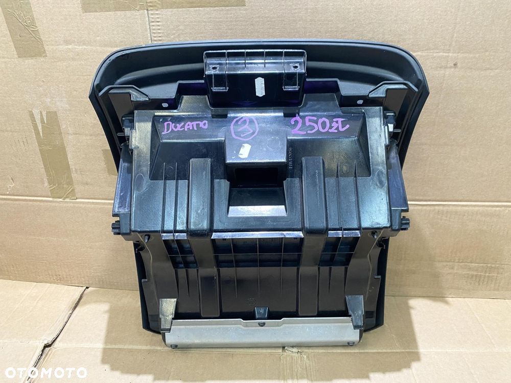 DUCATO BOXER JUMPER 14- SCHOWEK ŚRODKOWY W DESKĘ CZARNY 1314122070 - 6