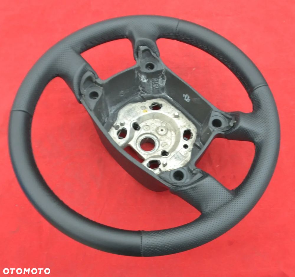 VW VOLKSWAGEN Transporter T5 Kierownica Nowa Skóra Skórzana - 4