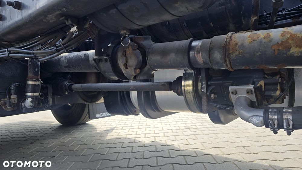 Scania P360 6x2 13l 6cyl PDE  4.3m rozstaw rama do zabudowy beczka asenizacyjna mleko wywrotka niski przebieg! - 28