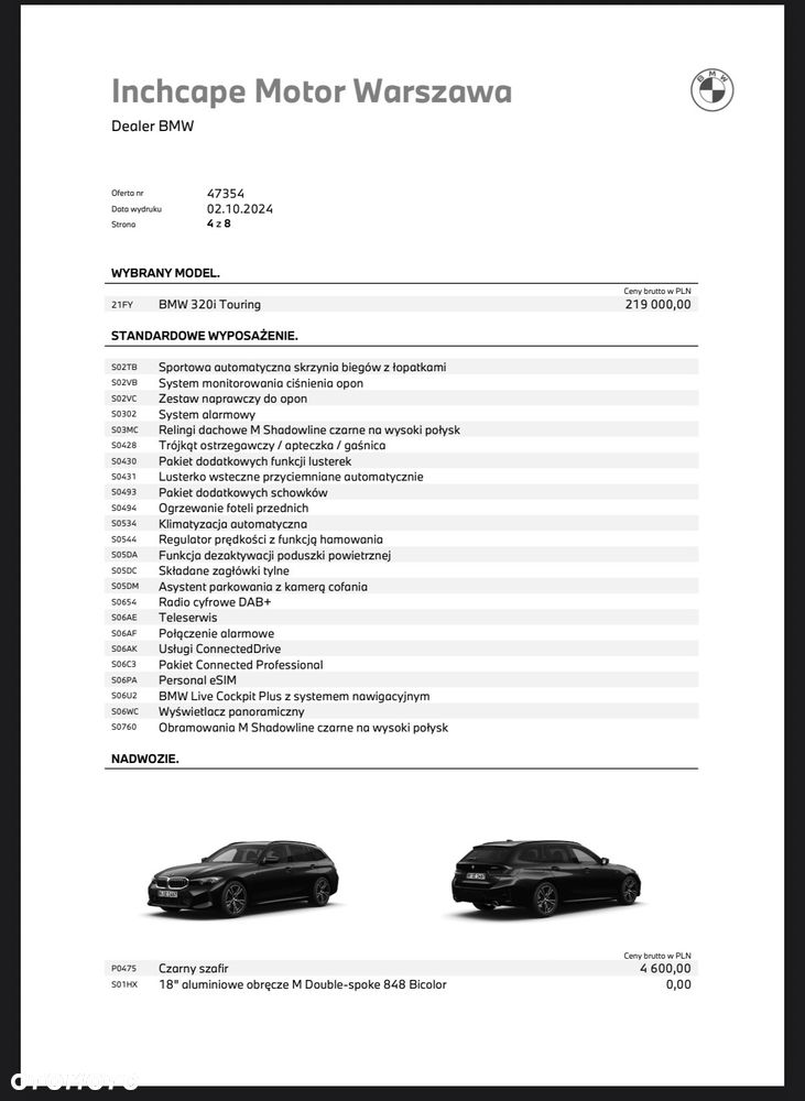 BMW Seria 3 320i M Sport - 4