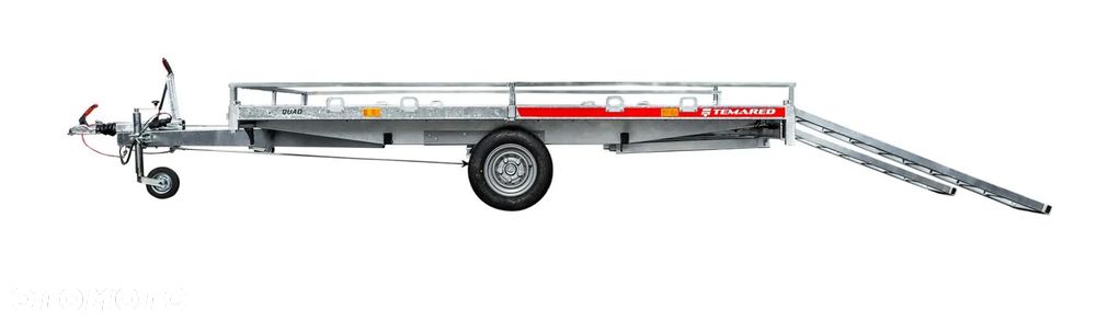 TEMARED Laweta 1 oś QUAD 2 C 1,3T do przewozu quadów, motocykli, traktorków - 6